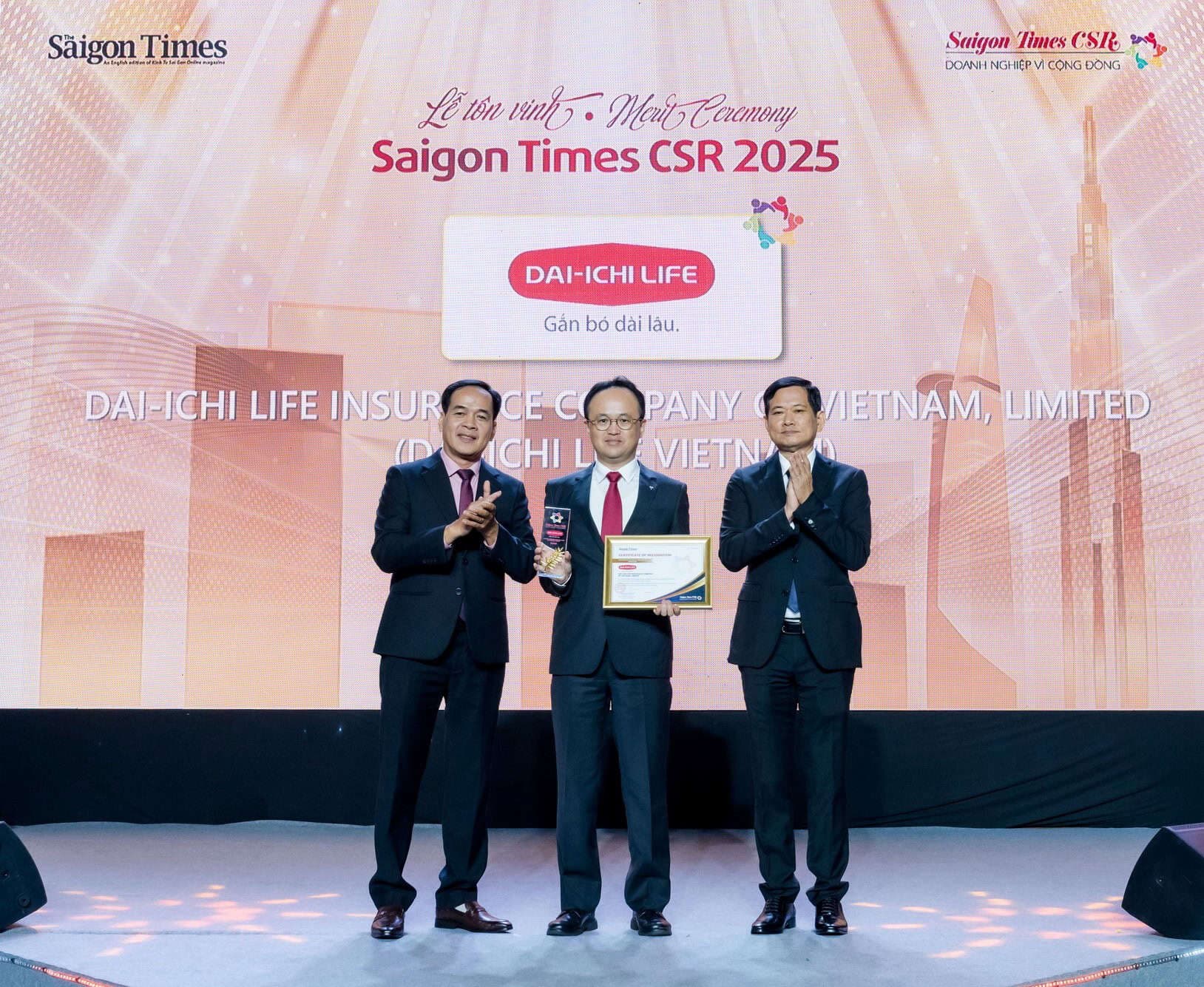 Giải thưởng của Dai-ichi Life