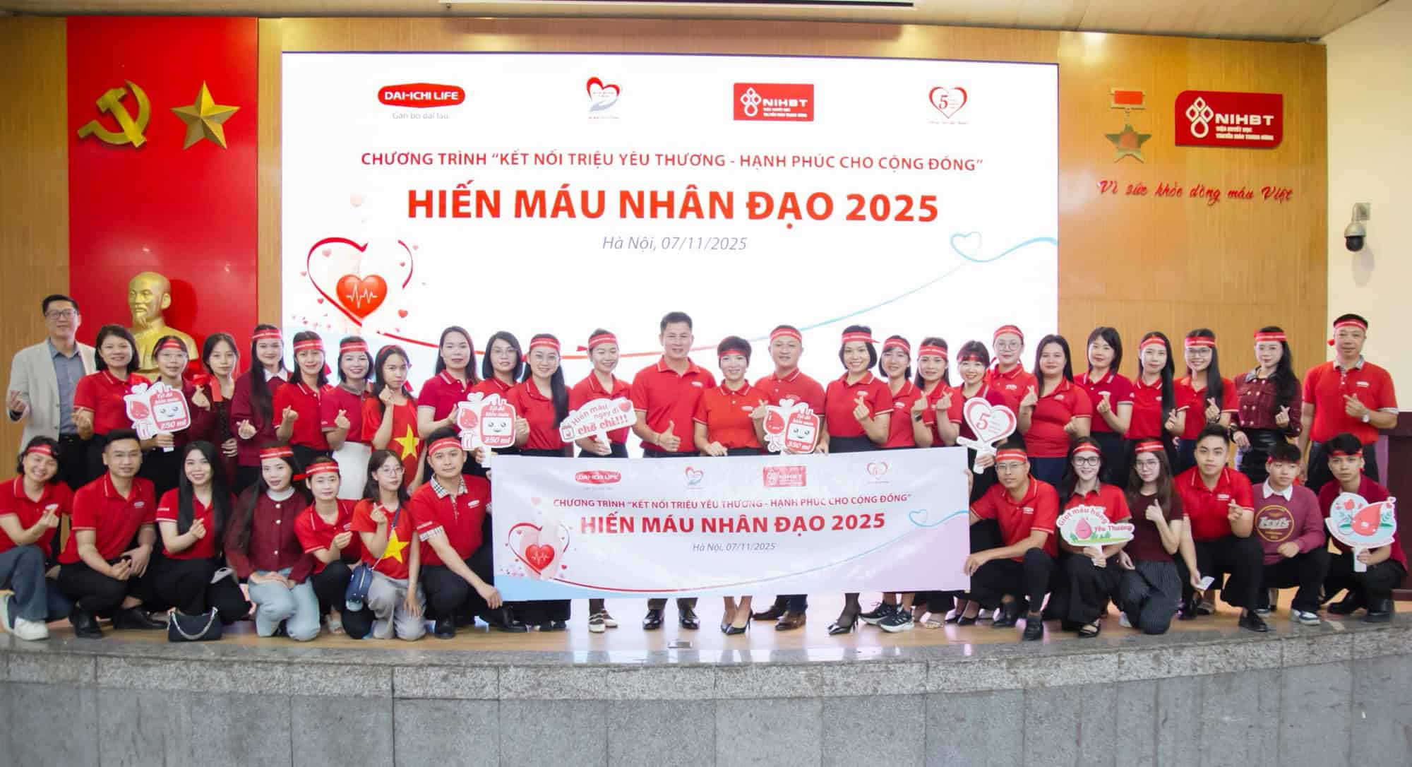 hiến máu nhân đạo Dai-ichi Life