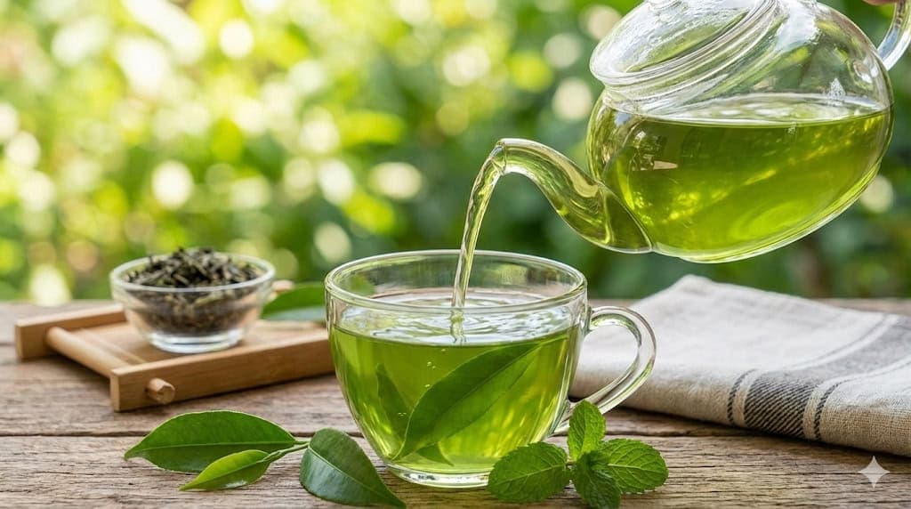 lợi ích của trà xanh
