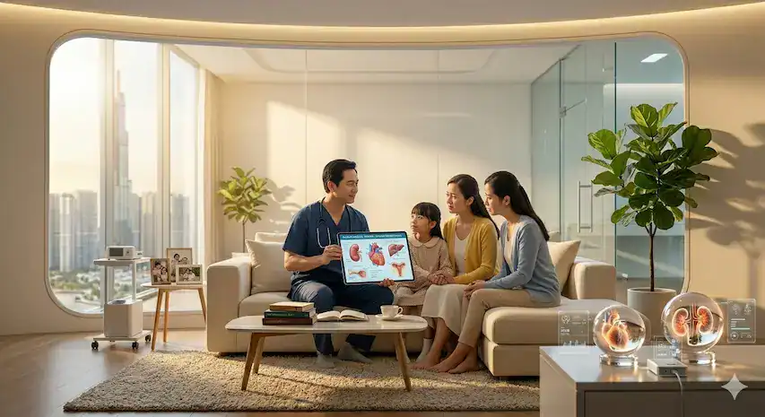 Quyền lợi cấy ghép bộ phận (thận, tim, gan, tủy xương) thẻ 24/7
