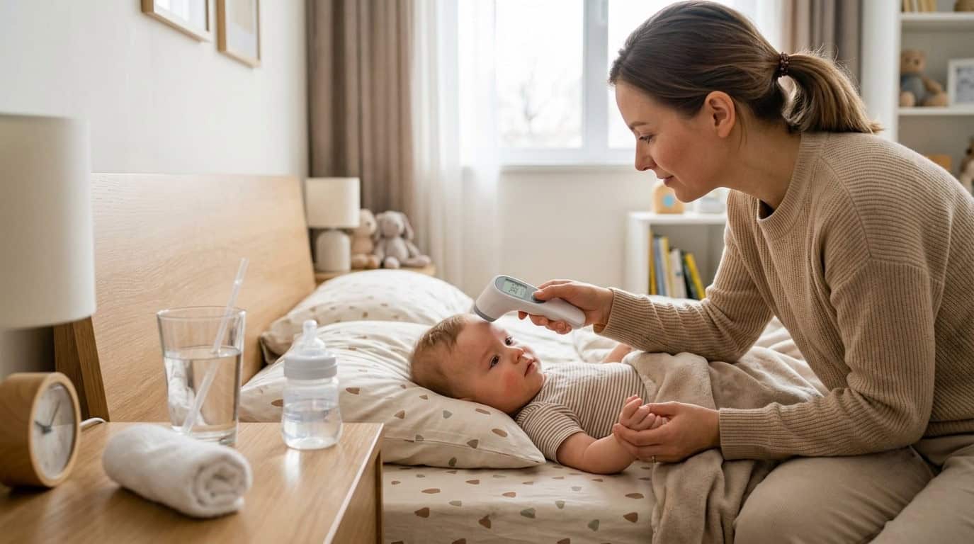 Trẻ Sốt Chân Tay Lạnh: Dấu Hiệu & Cách Xử Lý An Toàn [Mới 2026]