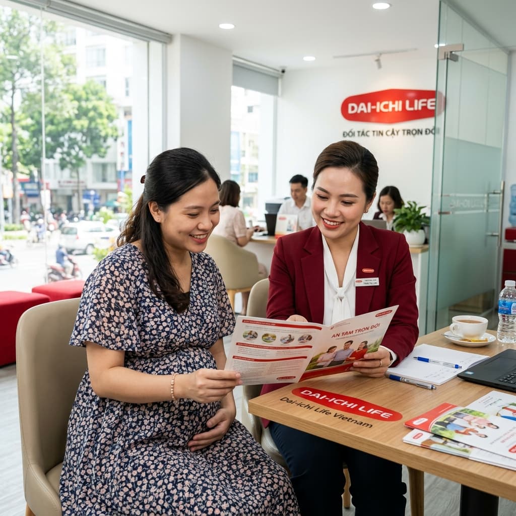 Tư vấn bảo hiểm sinh con Dai-ichi Life Việt Nam