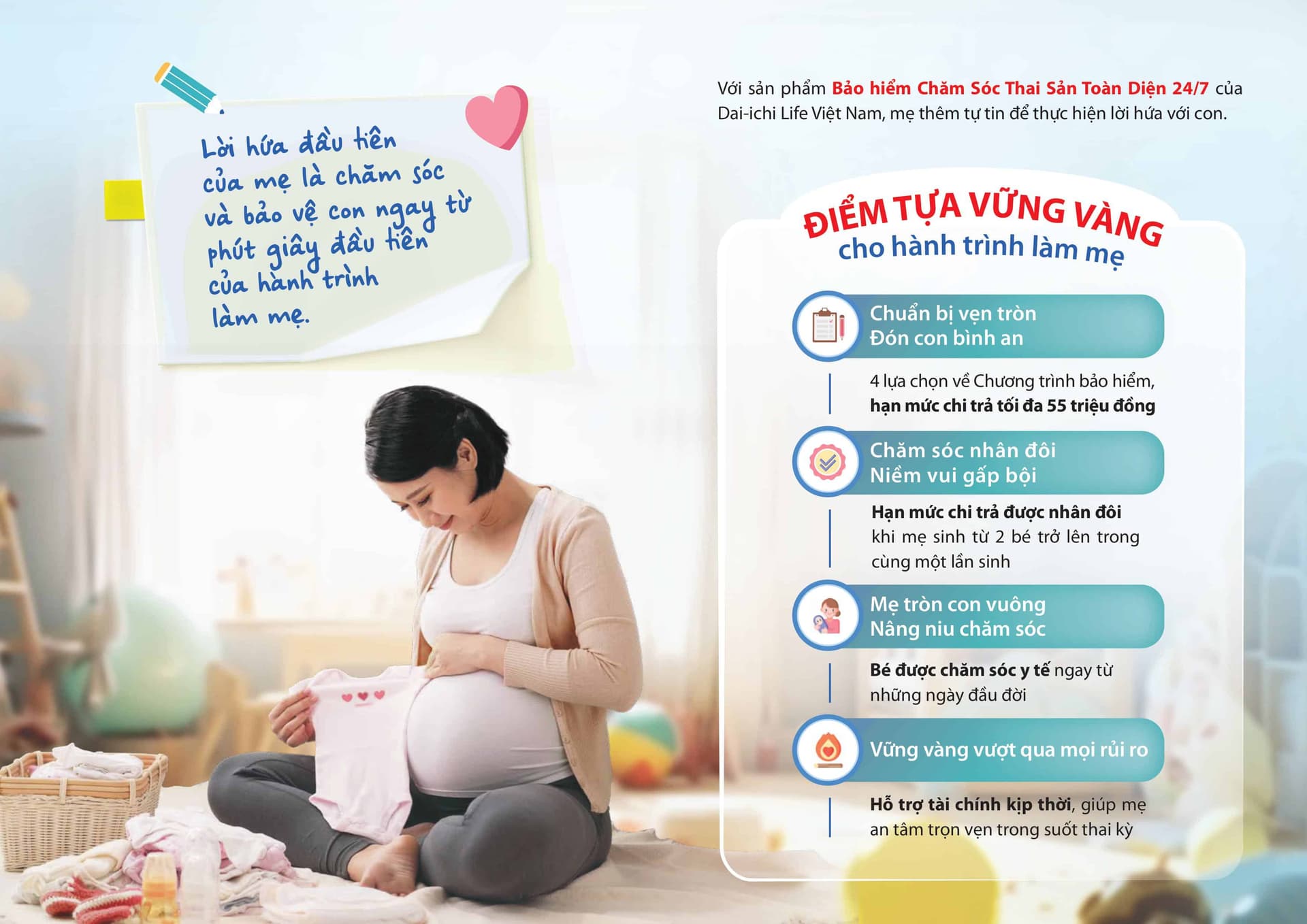 Quyền lợi Thai Sản hình 1