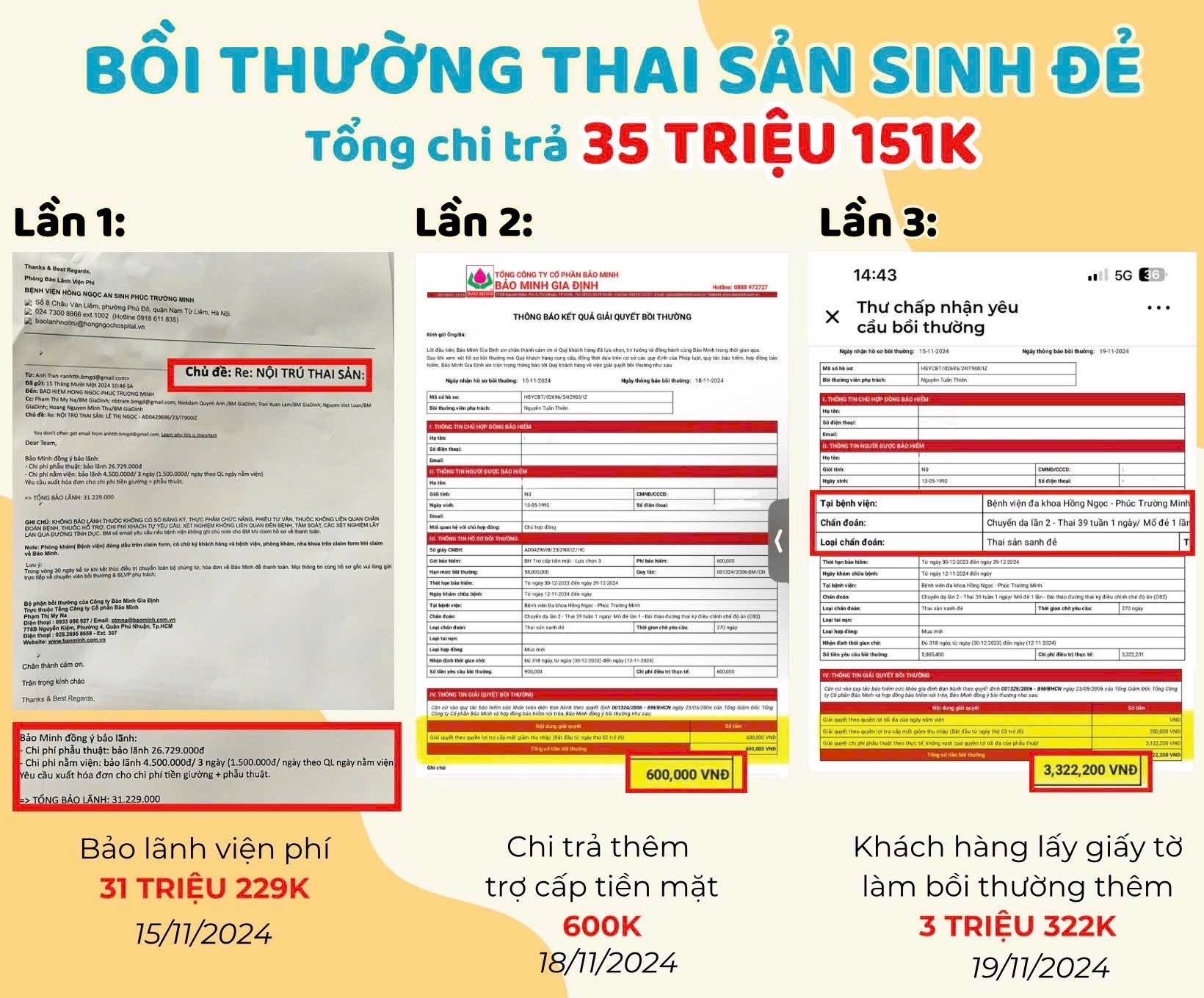 Ca chi trả 1