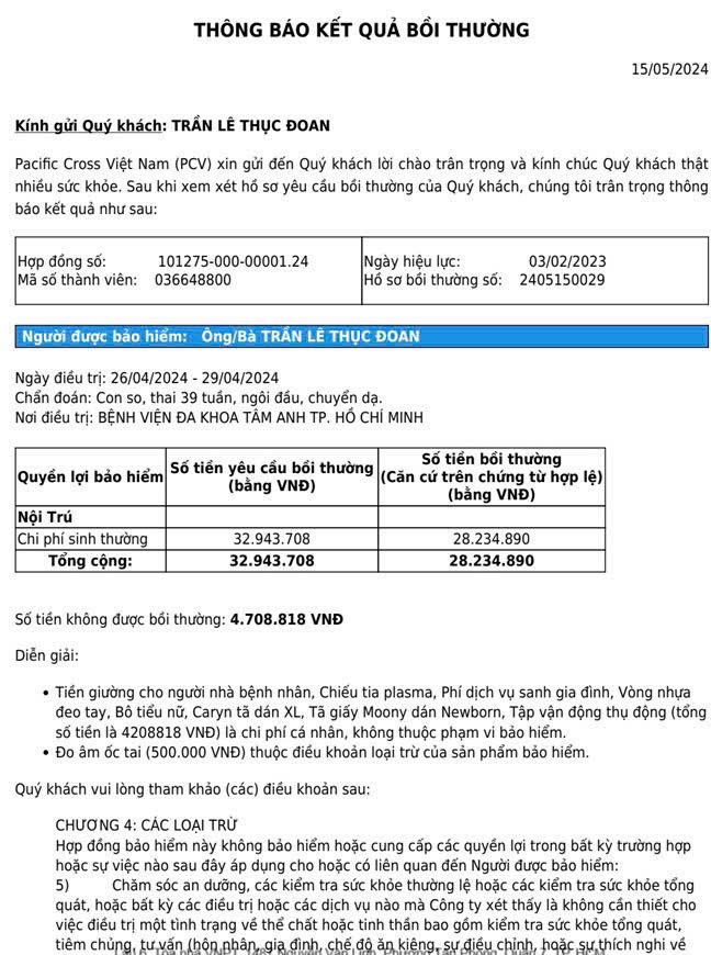 Ca chi trả 4