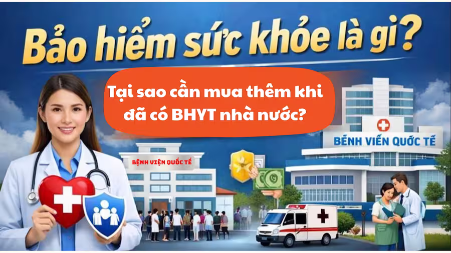 Bảo hiểm sức khỏe là gì? Tại sao cần mua thêm khi đã có BHYT nhà nước?